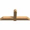 Ekena Millwork Eugene Smooth Timber Gable Bracket, Western Red Cedar, 60"W x 25"H x 5 1/2"D x 5 1/2"F, 10/12 Pitch GBW060X25X0606EUG00SWR - alternate 3